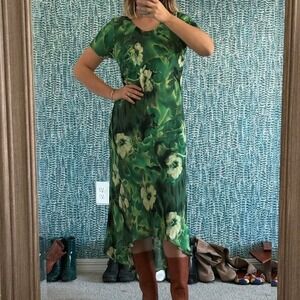 Vintage Mile Gabrielle Floral midi dress